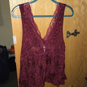 Free People lace camisole